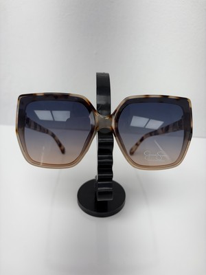 JS Oversized Cat Leopard Glasess - oat (grey color) (JS/003)
