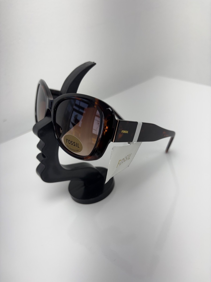 Fossil Leopard Sunglasses - black (FOS/002)