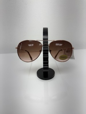 Fossil Aviator Sunglasses - rose gold (FOS/003)