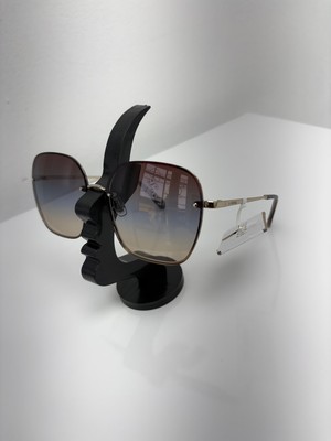 Fossil Square Sunglasses - black/silver (FOS/004)