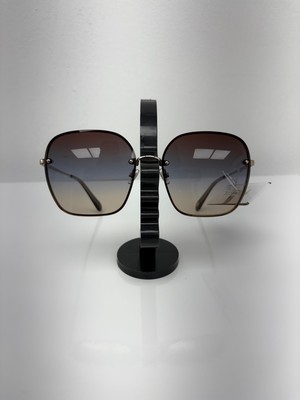 Fossil Square Sunglasses - black/silver (FOS/004)