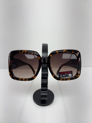 Guess Thick Square Leopard Glasses - black (GUE/006)