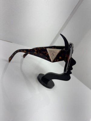 Guess Thick Square Leopard Glasses - black (GUE/006)