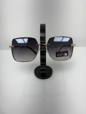 Guess Half-rim Sunglasses - black/gold (GUE/008)