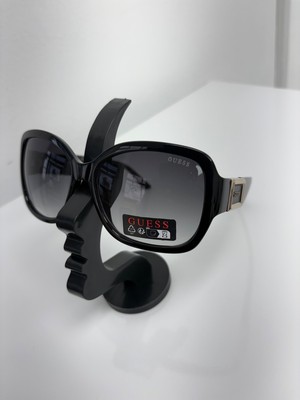 Guess Rectangular Sunglasses - black with square sides (GUE/013)