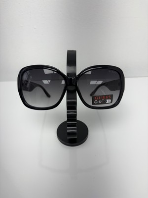 Guess Rectangular Sunglasses - black with square sides (GUE/013)