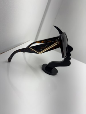 Guess Square Leopard Sunglasses - dark brown (GUE/015)
