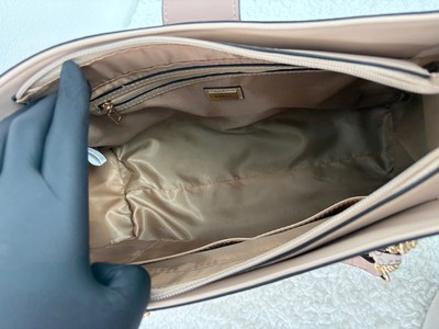 Guess (Arwen) Satchel with clasp - blush pink