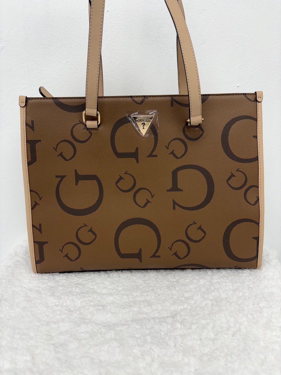 Guess (Jackie) Tote - cocoa/beige
