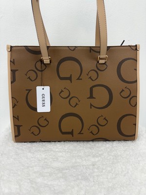 Guess (Jackie) Tote - cocoa/beige