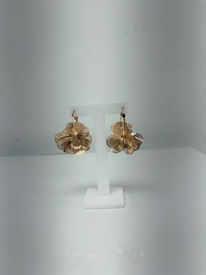 Hanging Flower Earring - rose gold (JLRY007)