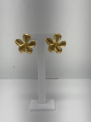 Large Flower Earring - gold (JLRY004)