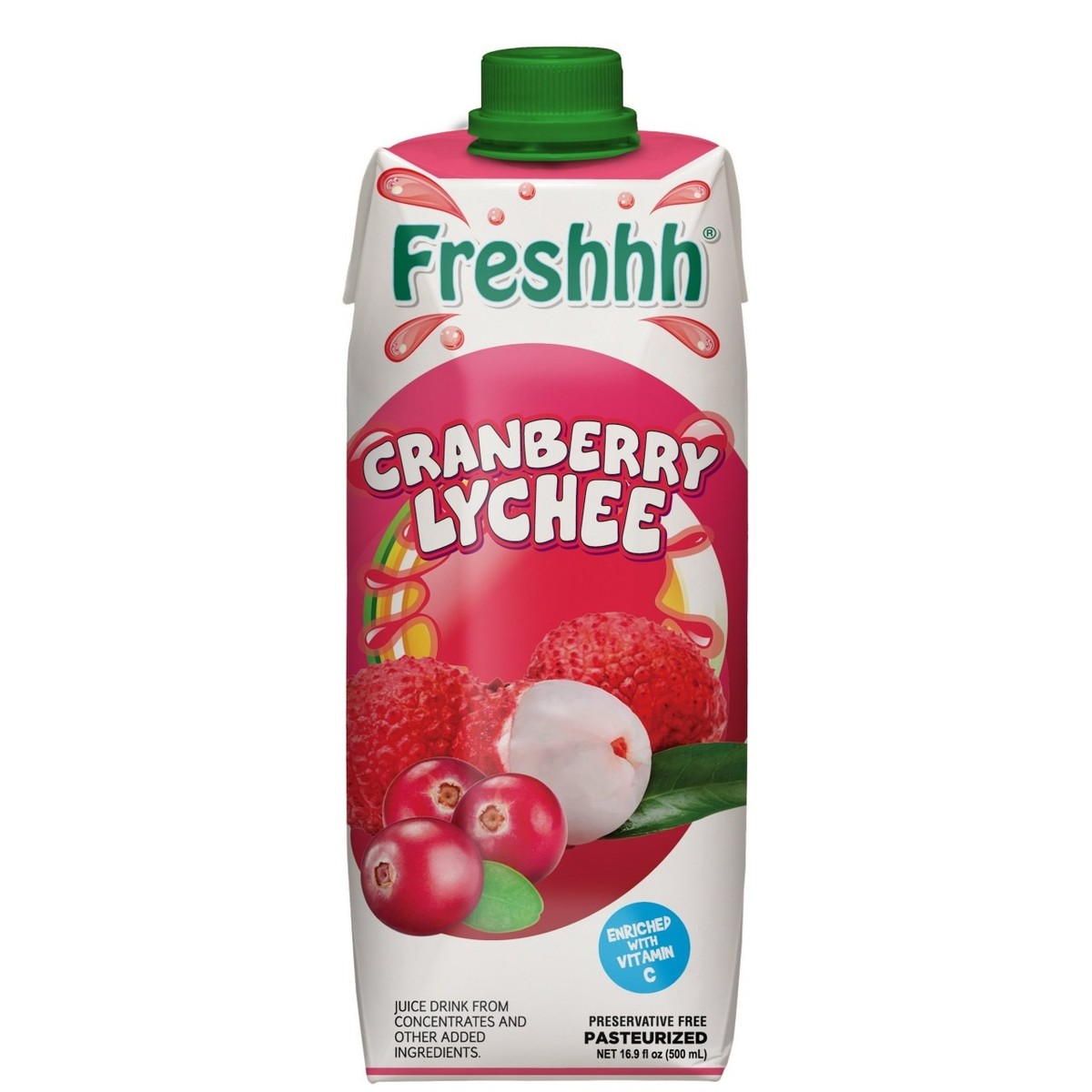 Freshhh Cran Lychee 500ml