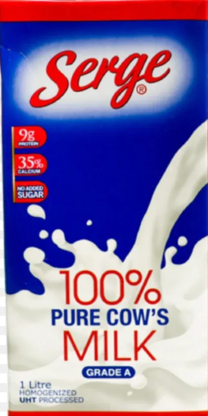 Serge 100% Cow's Milk 1L