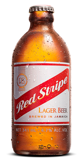Red Stripe lager Beer 341ml