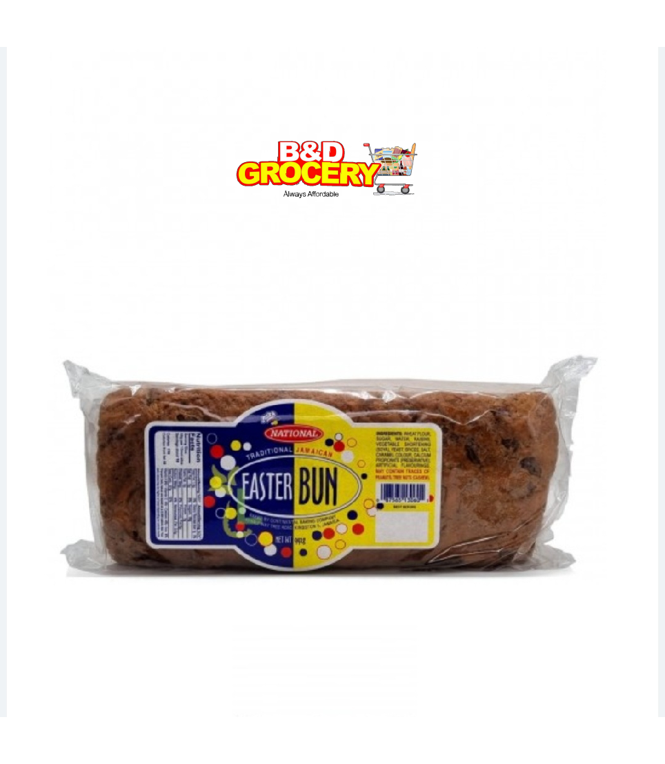 National Bakery Easter Bun 992g