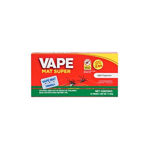 Vape Mosquito Mat Super 15pk