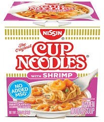 Nissin Shrimp Cup Noodles