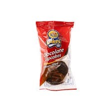 Kiss Cream Filled Cupcakes