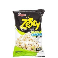 National Zesty White Cheddar Popcorn 60g