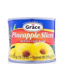 Grace Pineapple Slices 10oz