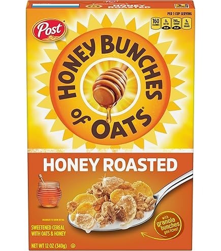 Post Honey Bunches of Oats Honey Roasted Cereal 12oz