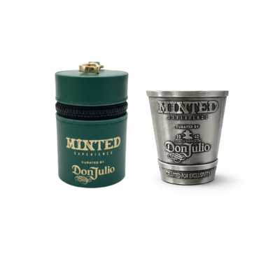 Minted Shot Cup With Keychain