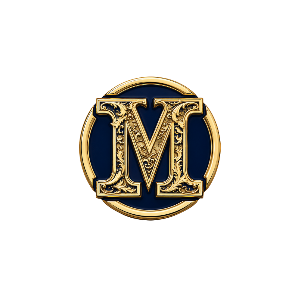 Minted Crest - Enamel Pin
