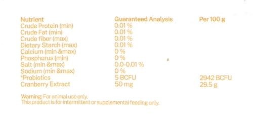 Dissolvable Pet Strips for Urinary Tract - 30 pk