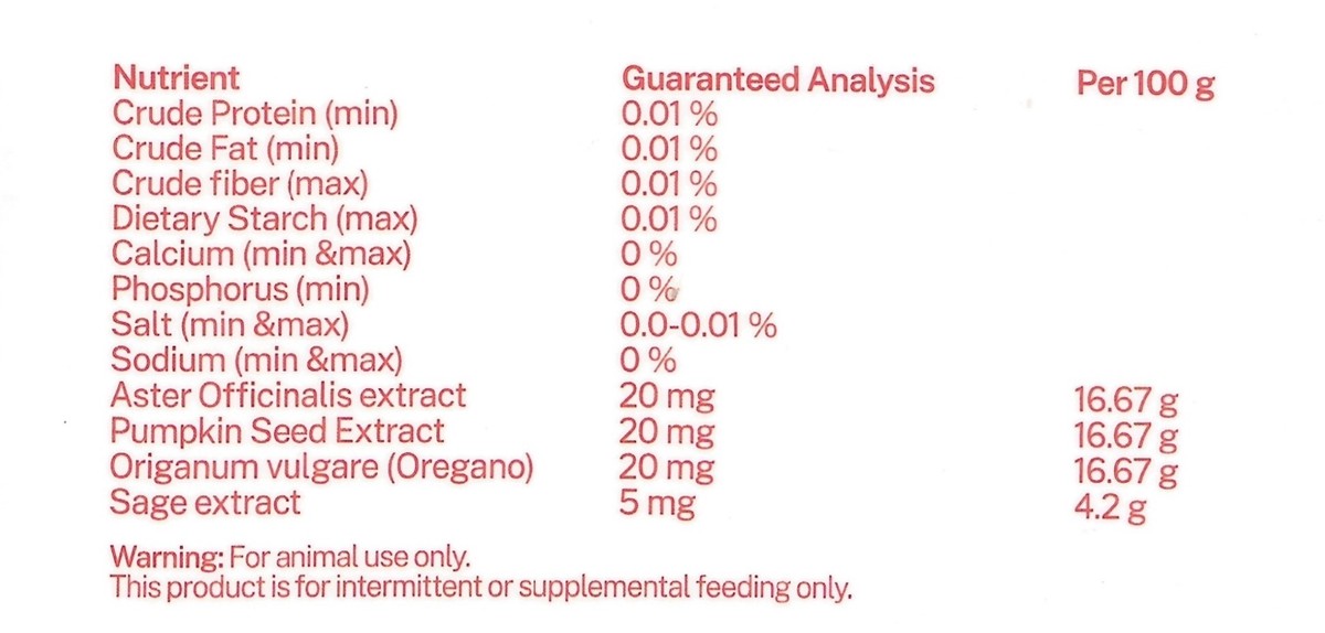 Dissolvable Pet Strips for Worms - 30 pk