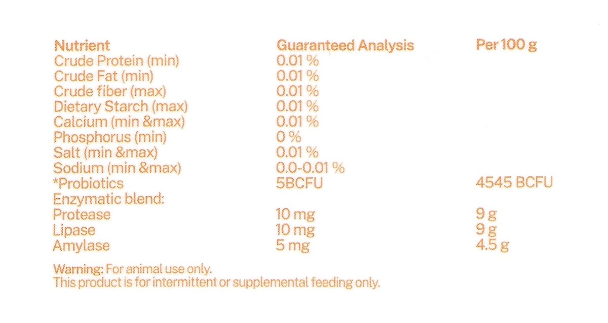 Dissolvable Pet Strips for Gut - 30 pk