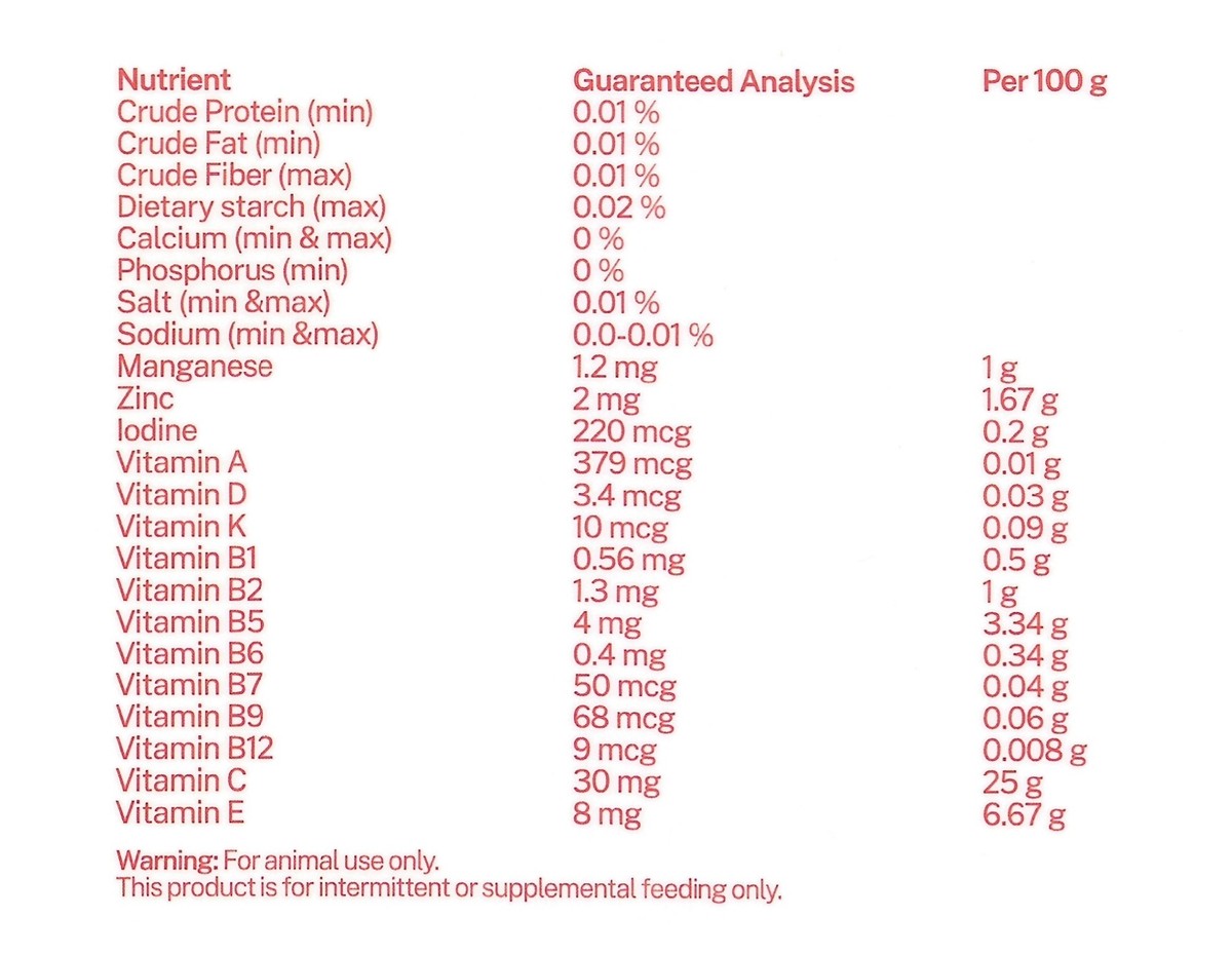 Dissolvable Multi-vitamin Pet Strips - 30pk