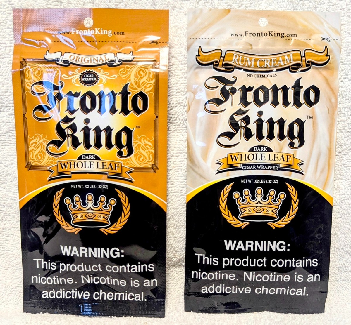 fronto king whole leaf tobacco.