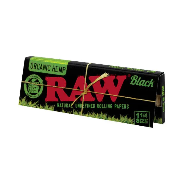 New Raw Black 1 1/4 Papers.