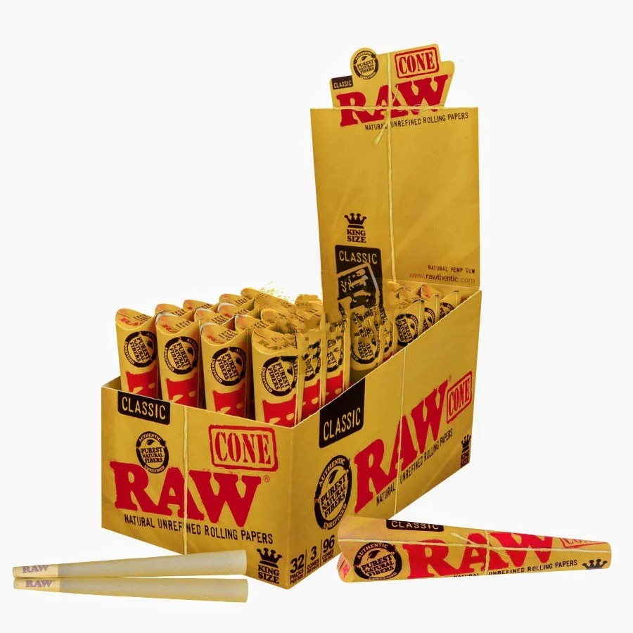 Raw classic cones king size