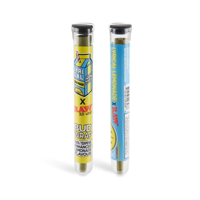 Raw lyrical bud wrap cones.