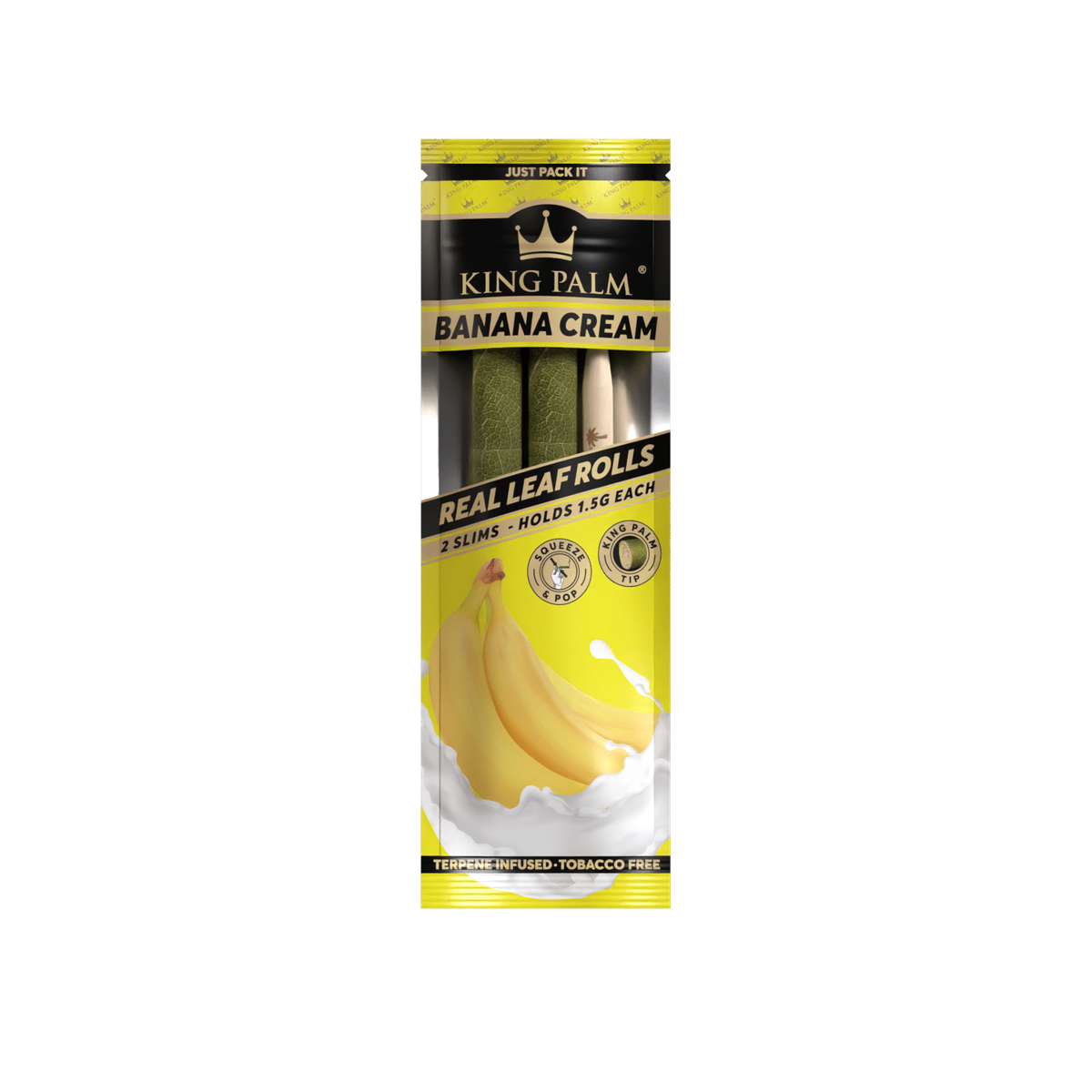 king palm cones banana cream