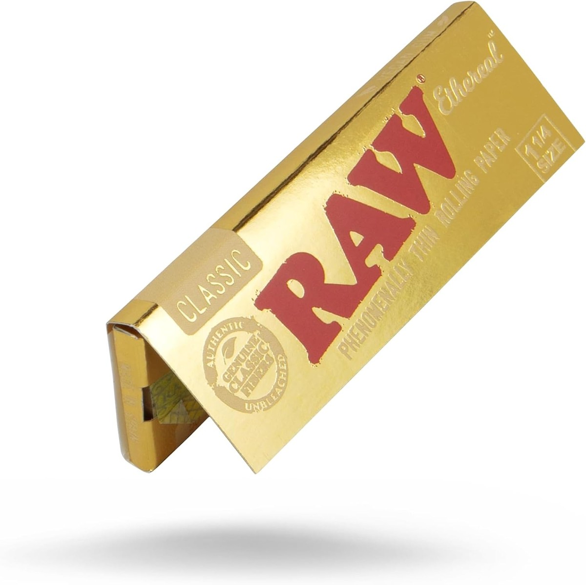 RAW Ethereal 1-1/4 Rolling Papers.