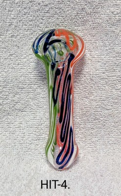 Glass One Hitter. 4-1/2 inch.