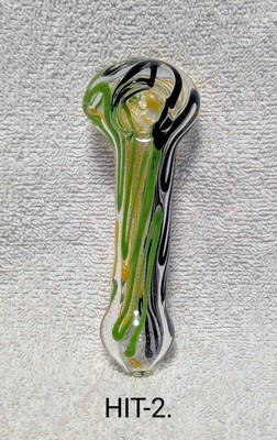Glass One Hitter. 4-1/2 inch.