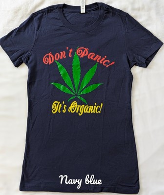 Don't Panic It's Organic Female Baby-T Stretchable T- Shirts.