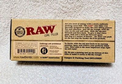 RAW King Size Cone Loading Machine.