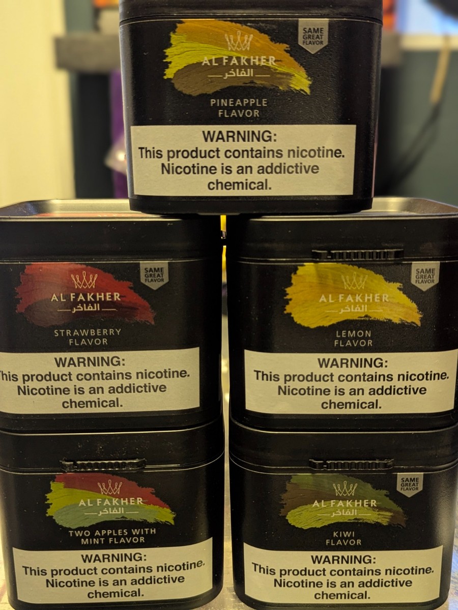 Hookah Shisha 250g Kiwi Flavor.