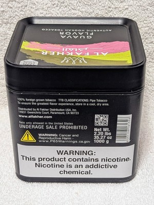 Hookah Shisha 1000g Guava Flavor.