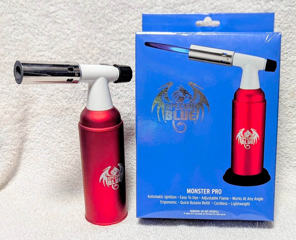 Special Blue Monster Pro Torch Lighter.