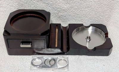 Cigar Ash Tray Drink Stand.