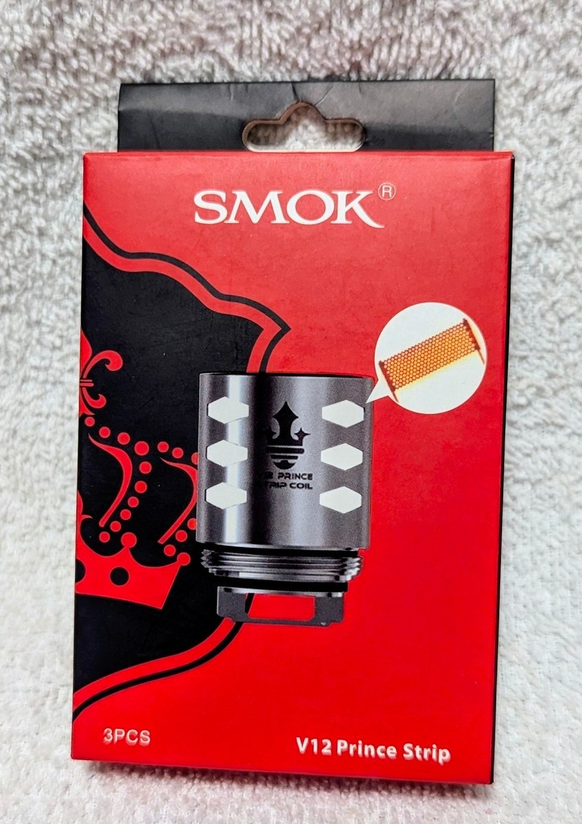 Smok V12 Prince Strip coils. 3 pack