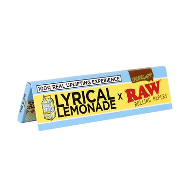 Raw lyrical X lemonade  king size papers.