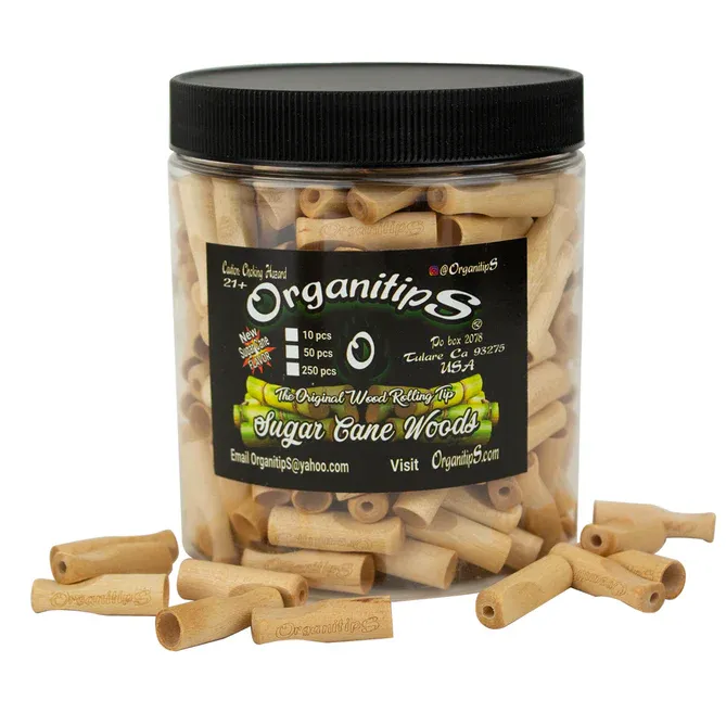 OrganitipS Sugar Cane Wood tips.