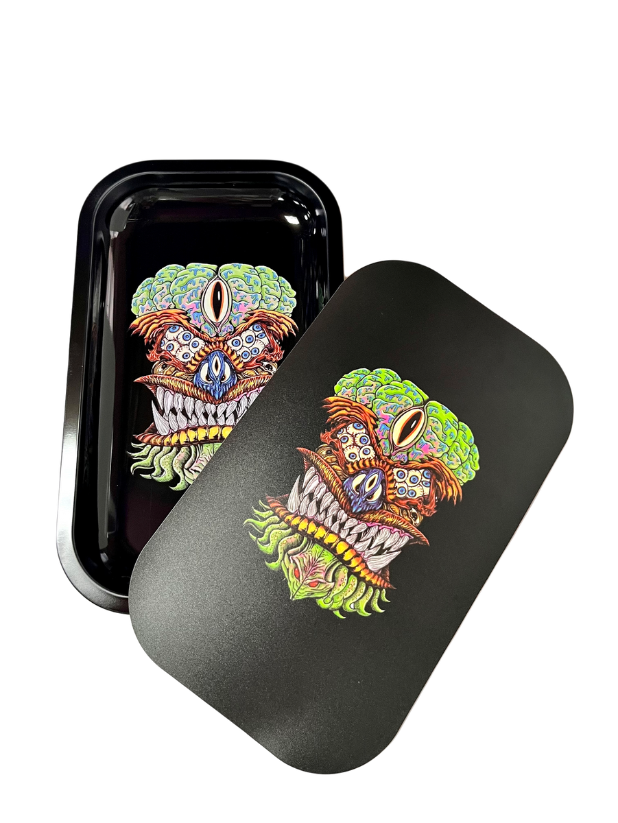 Rolling Tray Magnetic Lid.